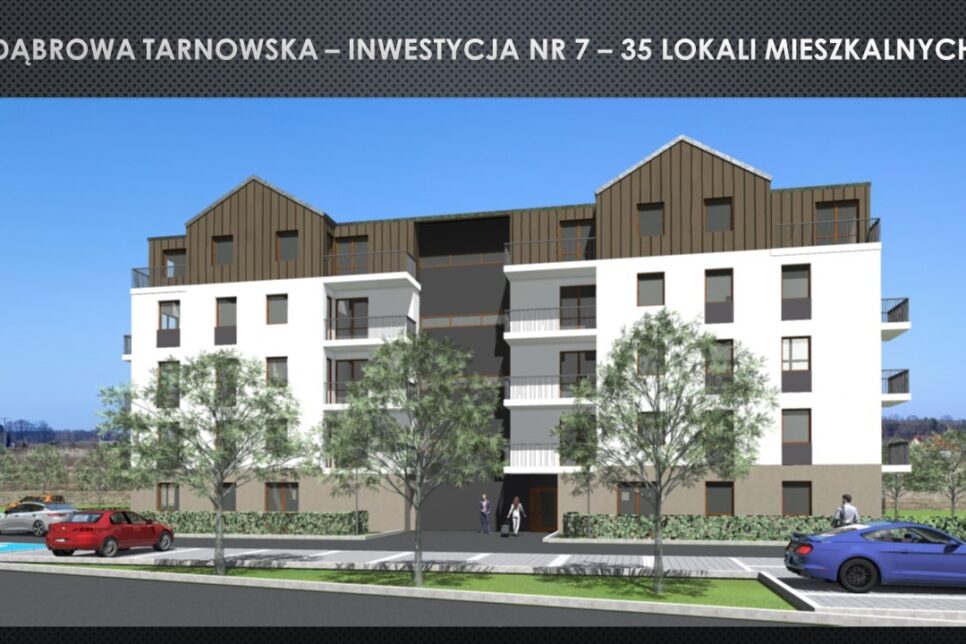 Rusza przetarg na budowę budynku mieszkalnego wielorodzinnego przy ul. Prymasa Stefana Wyszyńskiego!. Gmina Dąbrowa Tarnowska