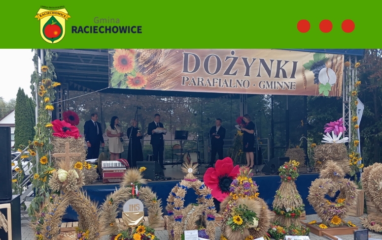 Święto plonów w Gminie Raciechowice. Gmina Raciechowice