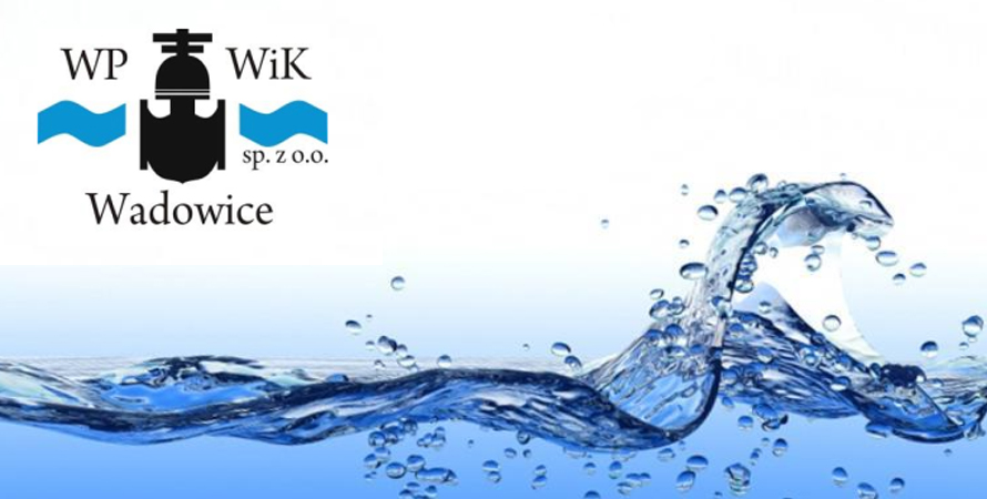 Ogłoszenie Wadowickiego Przedsiębiorstwa Wodociągów i Kanalizacji. Tomice