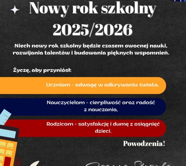 Dziś zabrzmi pierwszy dzwonek roku szkolnego 2025/2026. Zembrzyce