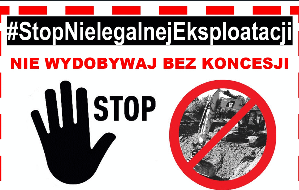 #StopNielegalnejEksploatacji. Gmina Sekowa