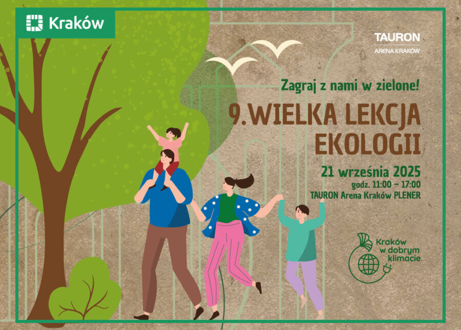 Wielka Lekcja Ekologii już po raz dziewiąty. Kraków