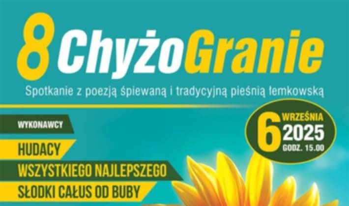 Zapraszamy na 8. ChyżoGranie!. Gmina Sekowa