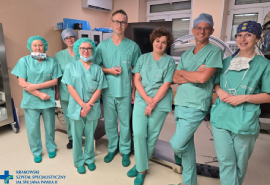 Setna implantacja całkowicie podskórnego kardiowertera-defibrylatora (S-ICD) w naszym Szpitalu!. Szpital JP2 Kraków