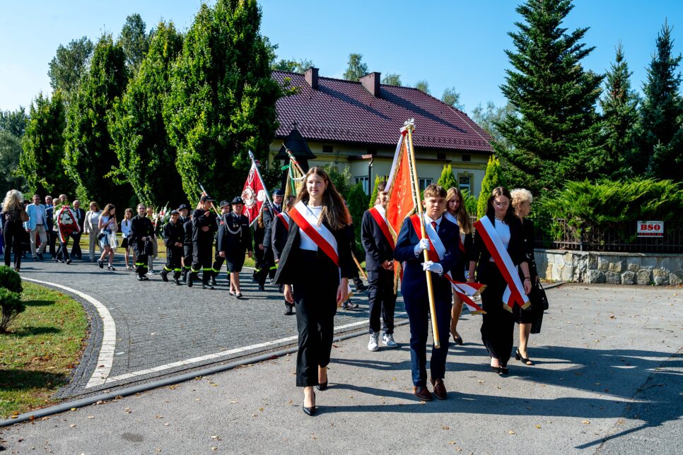 Inauguracja roku szkolnego w Woli Radziszowskiej. Gmina Skawina