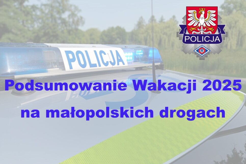 Podsumowanie wakacji 2025 na małopolskich drogach. Dąbrowa Tarnowska
