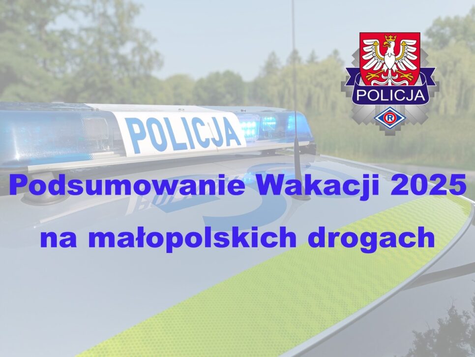 Podsumowanie wakacji 2025 na małopolskich drogach. Dąbrowa Tarnowska