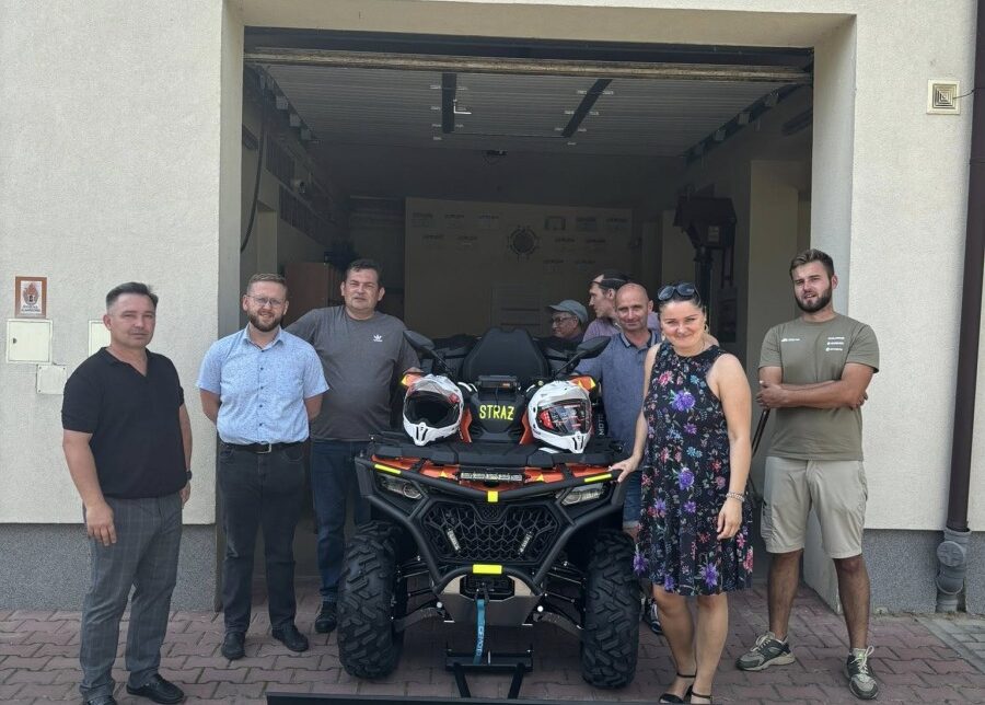 OSP w Stręgoborzycach ma nowego quada. Gmina Igołomia-Wawrzeńczyce