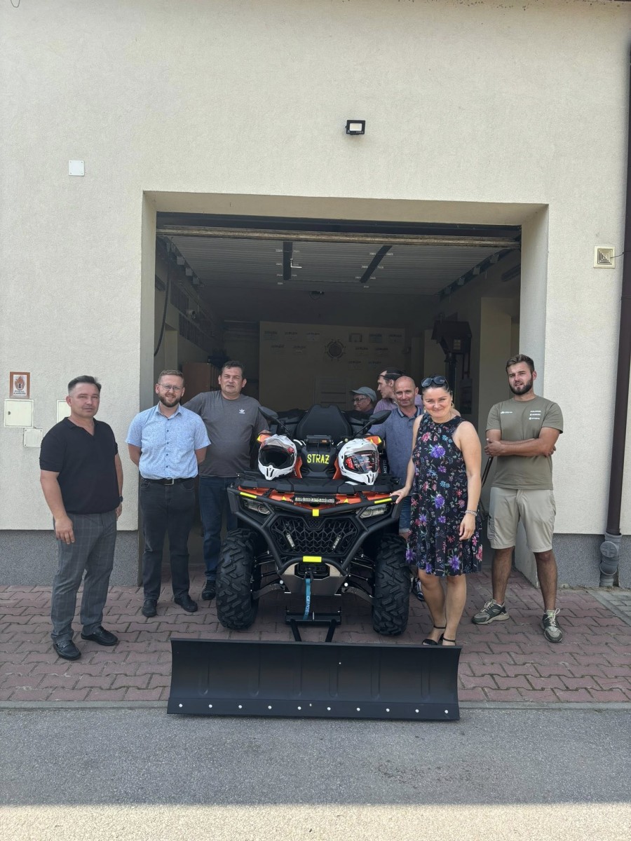 OSP w Stręgoborzycach ma nowego quada. Gmina Igołomia-Wawrzeńczyce
