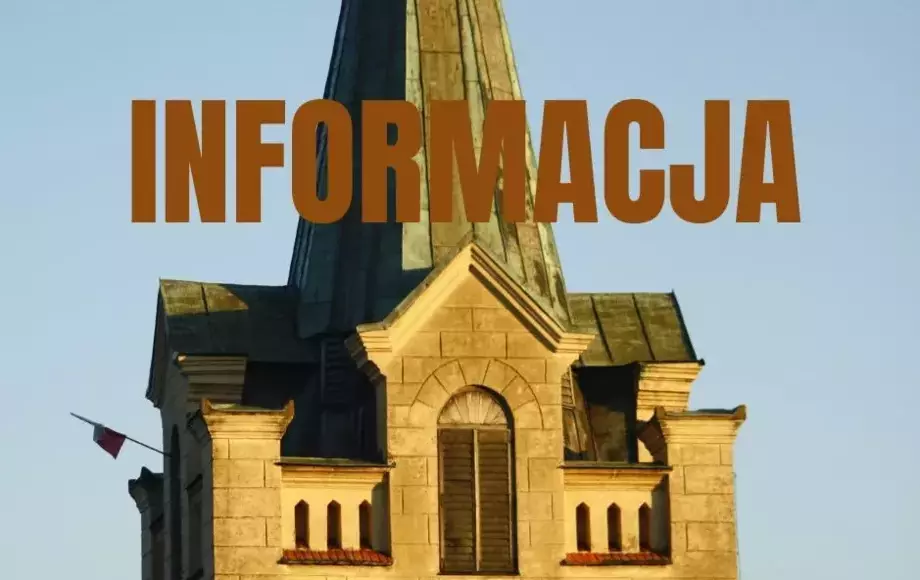 Informacja dla mieszkańców Nowego Wiśnicza. Gmina Nowy Wiśnicz