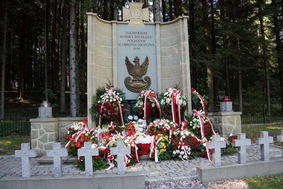 Obchody 86. rocznicy Września 1939 roku w Wysokiej. Sucha Beskidzka