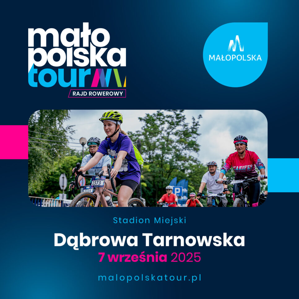 Już 7 września Małopolska Tour w Dąbrowie Tarnowskiej. Gmina Dąbrowa Tarnowska