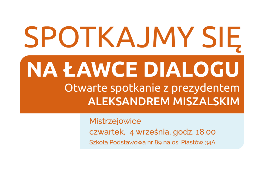 Spotkanie na „ławce dialogu” w Mistrzejowicach. Kraków