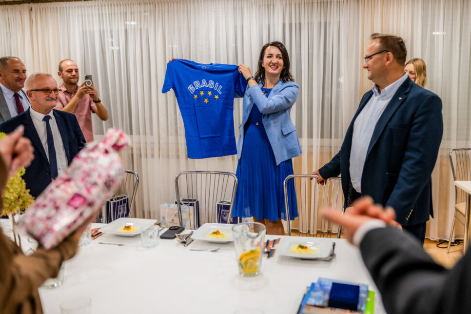 Spotkanie z Polonią Brazylijską w Brzesku. Małopolska