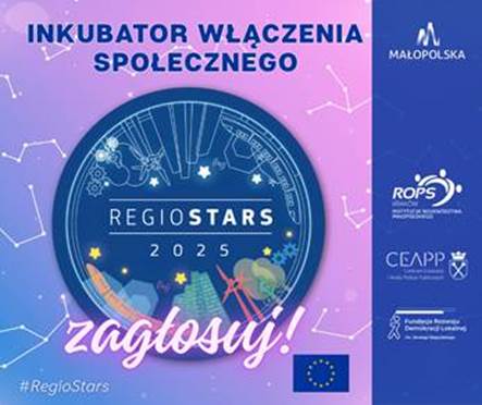 Inkubator Włączenia Społecznego – finalistą REGIOSTARS Awards 2025!. Gmina Borzęcin