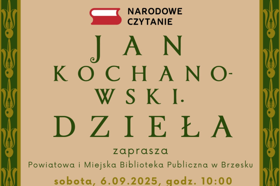 Narodowe Czytanie Jana Kochanowskiego. Gmina Brzesko