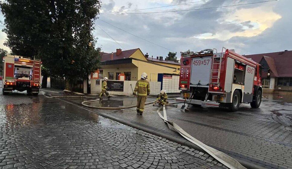 Czwartkowe popołudnie pełne wyzwań dla OSP Tymbark i Podłopień. Gmina Tymbark