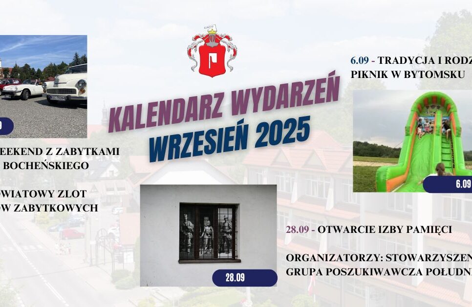 We wrześniu zapraszamy do Żegociny!. Gmina Żegocina