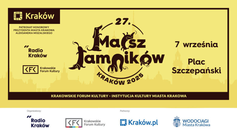 „Ja i mój Jamnik – duet doskonały”, czyli 27. Marsz Jamników. Kraków