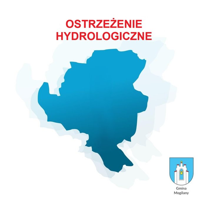 OSTRZEŻENIE HYDROLOGICZNE 08.09.2025 r.. Gmina Mogilany