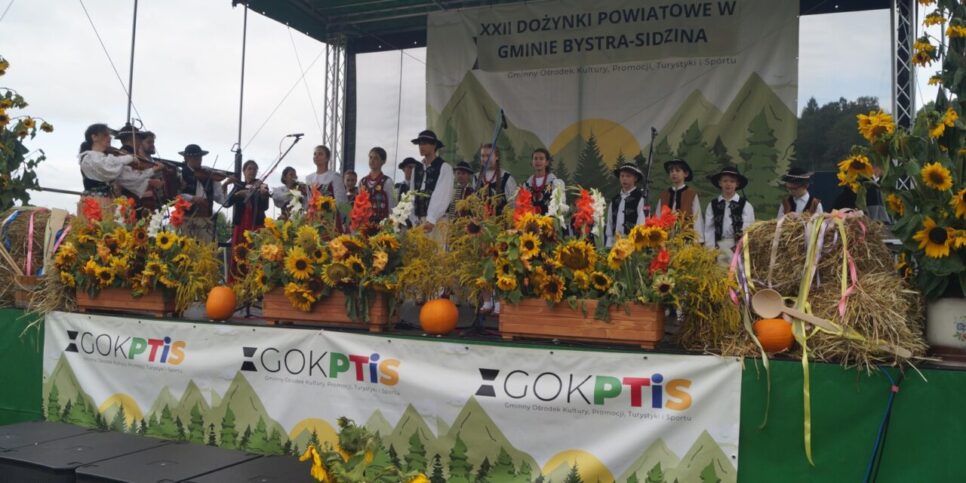 Powiatowe Dożynki w Sidzinie. Powiat suski