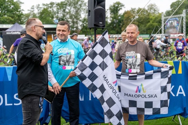 Rowerowe zakończenie wakacji w Dąbrowie Tarnowskiej. Małopolska