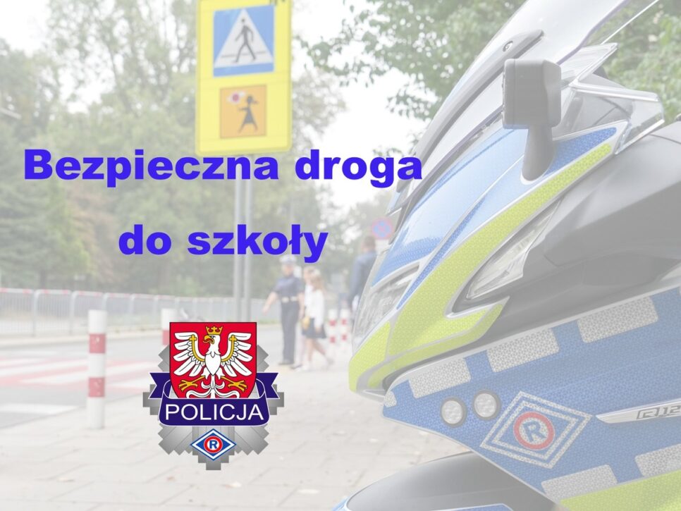 Podsumowanie działań „Bezpieczna droga do szkoły”, realizowanych w pierwszych dniach nauki, przez małopolskich policjantów ruchu drogowego. Chrzanów