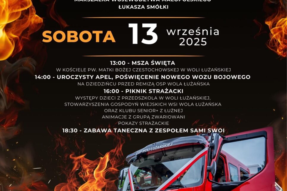 𝙅𝙪𝙗𝙞𝙡𝙚𝙪𝙨𝙯 𝟴𝟬-𝙡𝙚𝙘𝙞𝙖 𝙊𝙘𝙝𝙤𝙩𝙣𝙞𝙘𝙯𝙚𝙟 𝙎𝙩𝙧𝙖𝙯̇𝙮 𝙋𝙤𝙯̇𝙖𝙧𝙣𝙚𝙟 𝙬 𝙒𝙤𝙡𝙞 Ł𝙪𝙯̇𝙖𝙣́𝙨𝙠𝙞𝙚𝙟. Gmina Łużna