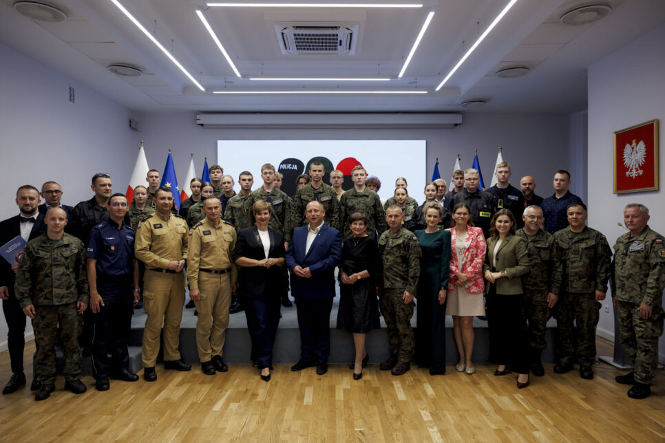 Posiedzenie Sztabu Młodych Mundurowych. Małopolska