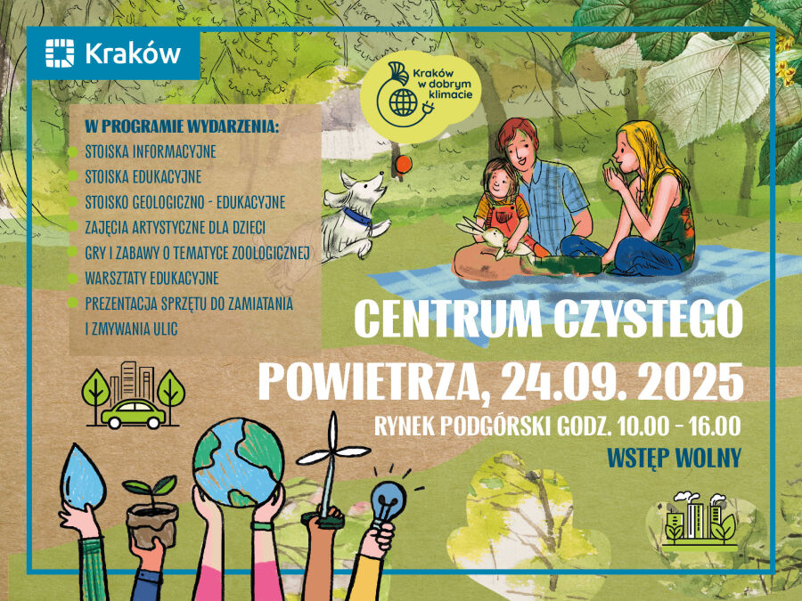 Edukacyjny piknik na Rynku Podgórskim już 24 września. Kraków