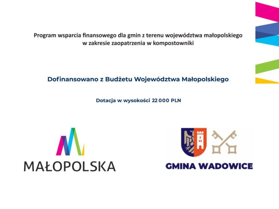 Dodatkowy nabór wniosków- bezpłatne przekazanie kompostowników. Wadowice