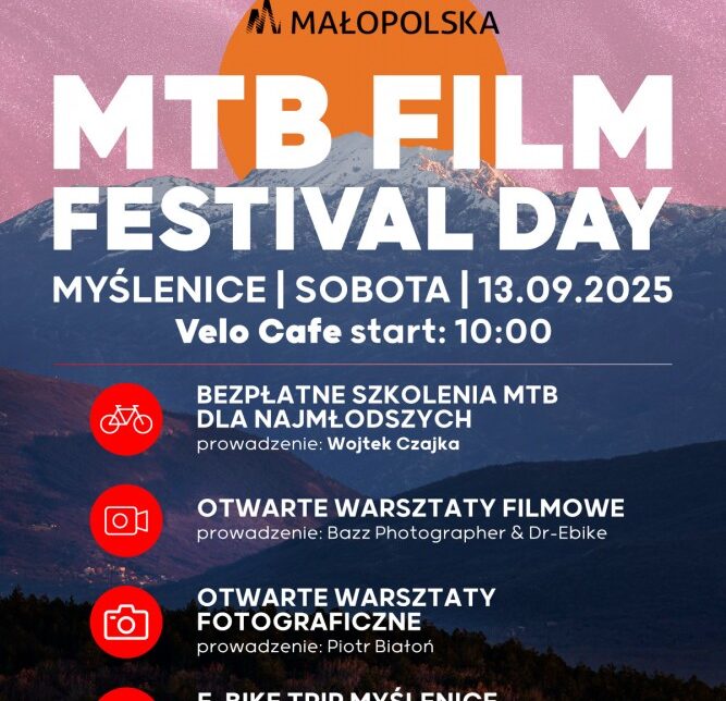 Małopolska MTB Film Festival Day w Myślenicach już w tę sobotę!. Gmina Myślenice