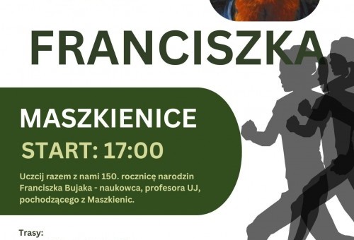 Bieg Franciszka w towarzystwie pikniku rodzinnego w Maszkienicach!. Gmina Dębno