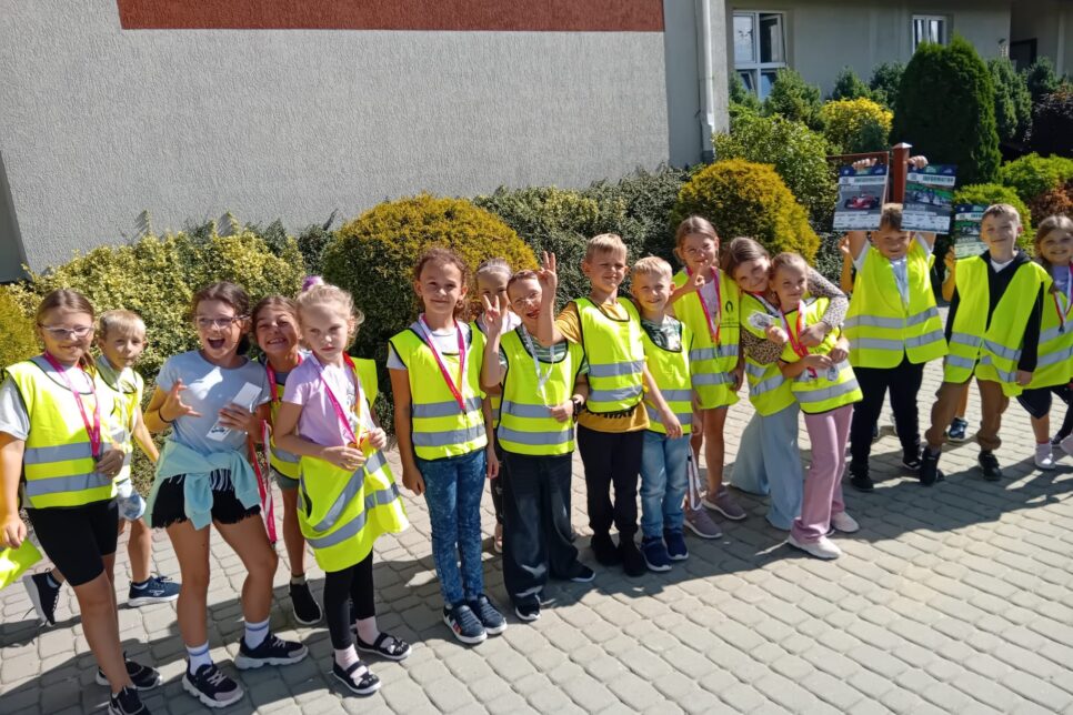 „Bezpieczna droga do szkoły” i Hulaj z głową … SP Mordarka. Gmina Limanowa