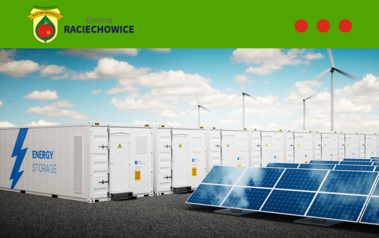 Magazyny energii – lista rezerwowa. Gmina Raciechowice