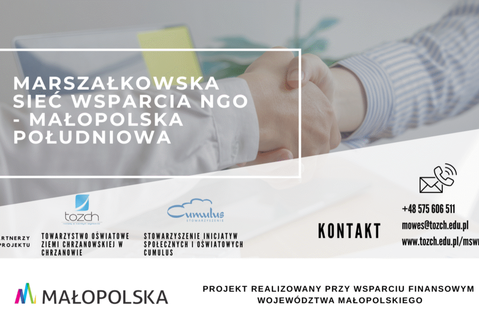 Marszałkowska Sieć Wsparcia NGO – Małopolska Południowa. Gmina Dobra