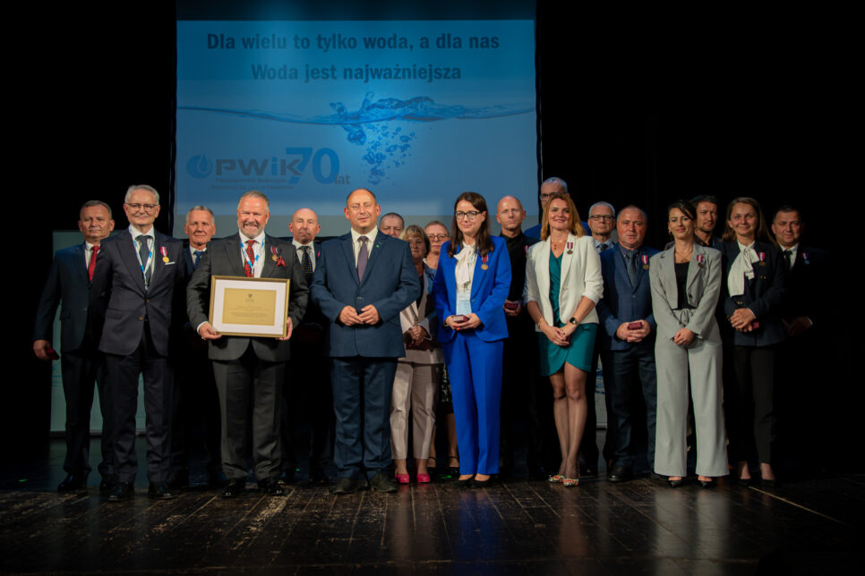 Jubileusz 70-lecia Przedsiębiorstwa Wodociągów i Kanalizacji w Oświęcimiu. Małopolska