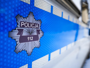 Pijany rowerzysta zatrzymany przez policjantów ruchu drogowego . Wadowice