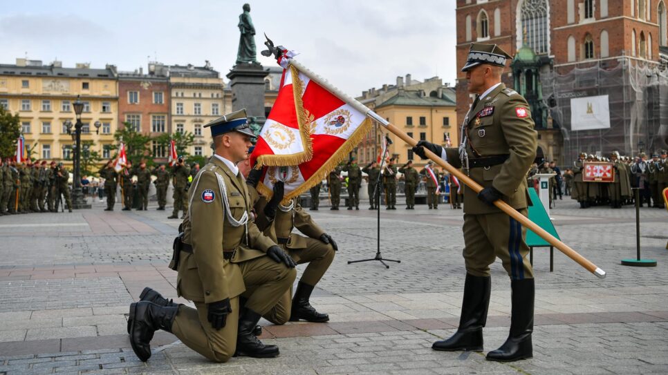 Centralne obchody Święta Wojsk Lądowych w Krakowie.. 5WSZK Kraków