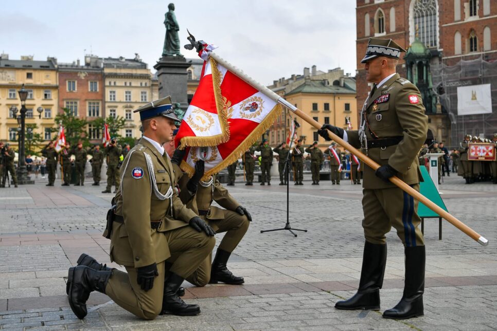 Centralne obchody Święta Wojsk Lądowych w Krakowie.. 5WSZK Kraków