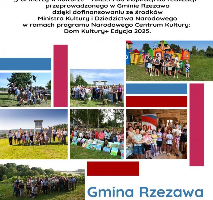 Filmowe podsumowanie projektu „Partnerzy w kulturze – RAZEM od inspiracji do realizacji”. Gmina Rzezawa