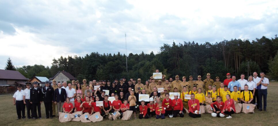 Gminne Zawody OSP z międzynarodowym akcentem. Gmina Borzęcin