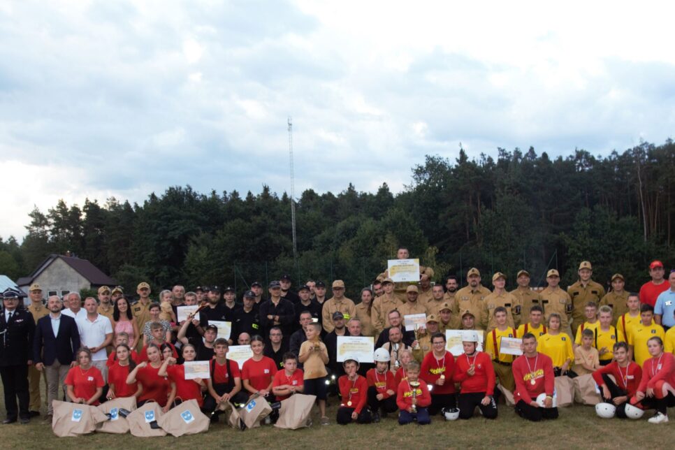 Gminne Zawody OSP z międzynarodowym akcentem. Gmina Borzęcin