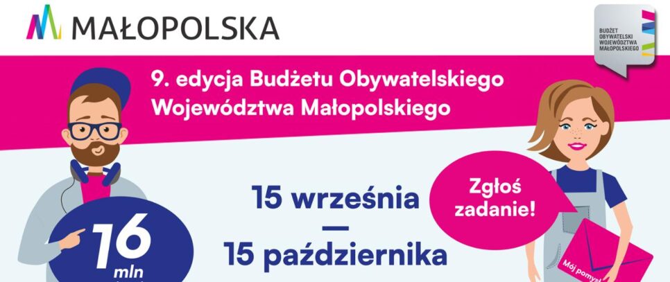 16 mln złotych czeka na Wasze pomysły!. Kalwaria Zebrzydowska