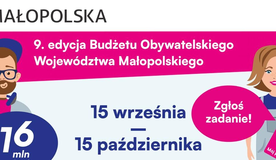 16 mln złotych czeka na Wasze pomysły!. Kalwaria Zebrzydowska