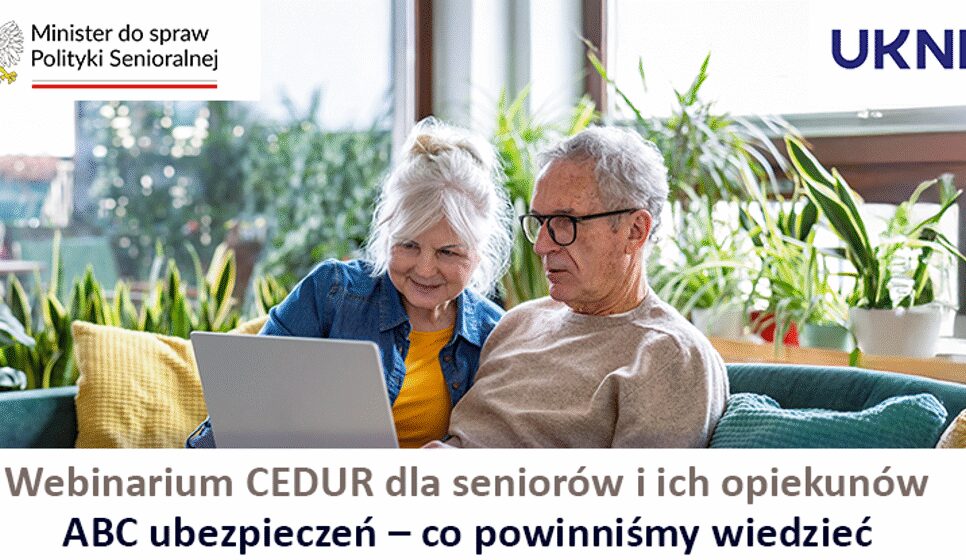 Webinarium „ABC ubezpieczeń – co powinniśmy wiedzieć przed podpisaniem umowy ubezpieczenia”.. Raba Wyżna