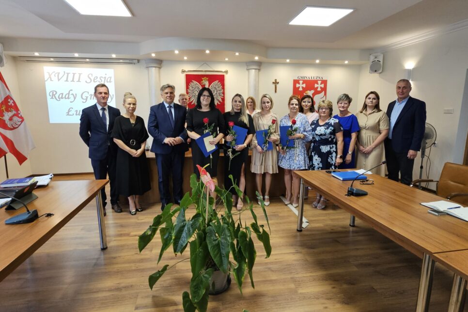 KOLEJNI NAUCZYCIELE MIANOWANI W GMINIE ŁUŻNA. Gmina Łużna