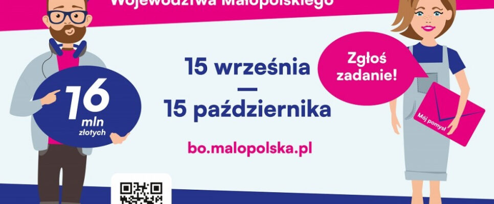 Ruszyła 9. edycja Budżetu Obywatelskiego Województwa Małopolskiego. Gmina Ropa