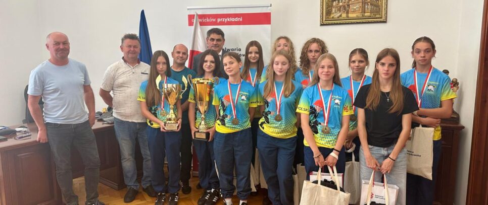 Spotkanie Burmistrza z Mistrzyniami Polski 2025. Kalwaria Zebrzydowska