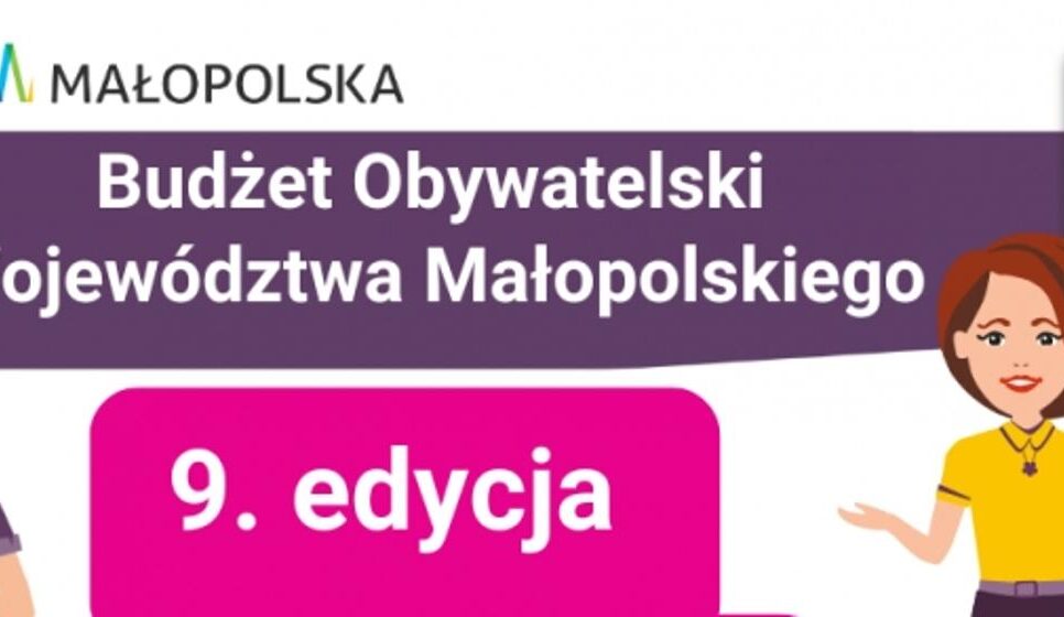 9. Edycja Budżetu Obywatelskiego WM. 16 mln złotych czeka na Wasze pomysły!. Raba Wyżna